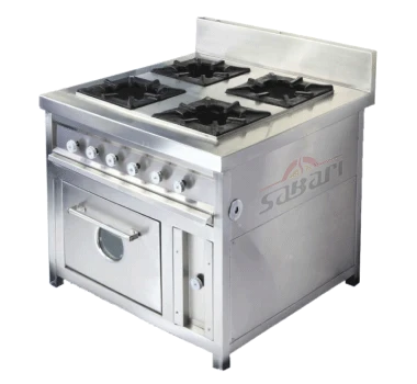 Four Burner Range with Oven